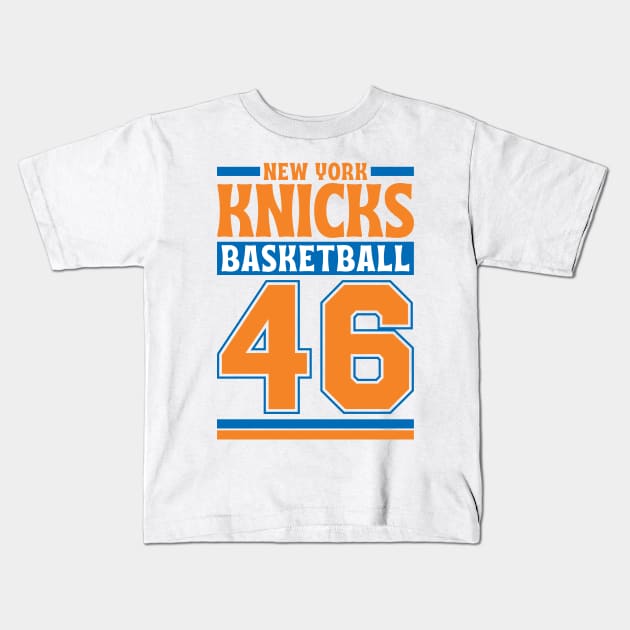 New York Knicks 1946 Basketball Limited Edition Kids T-Shirt by Astronaut.co